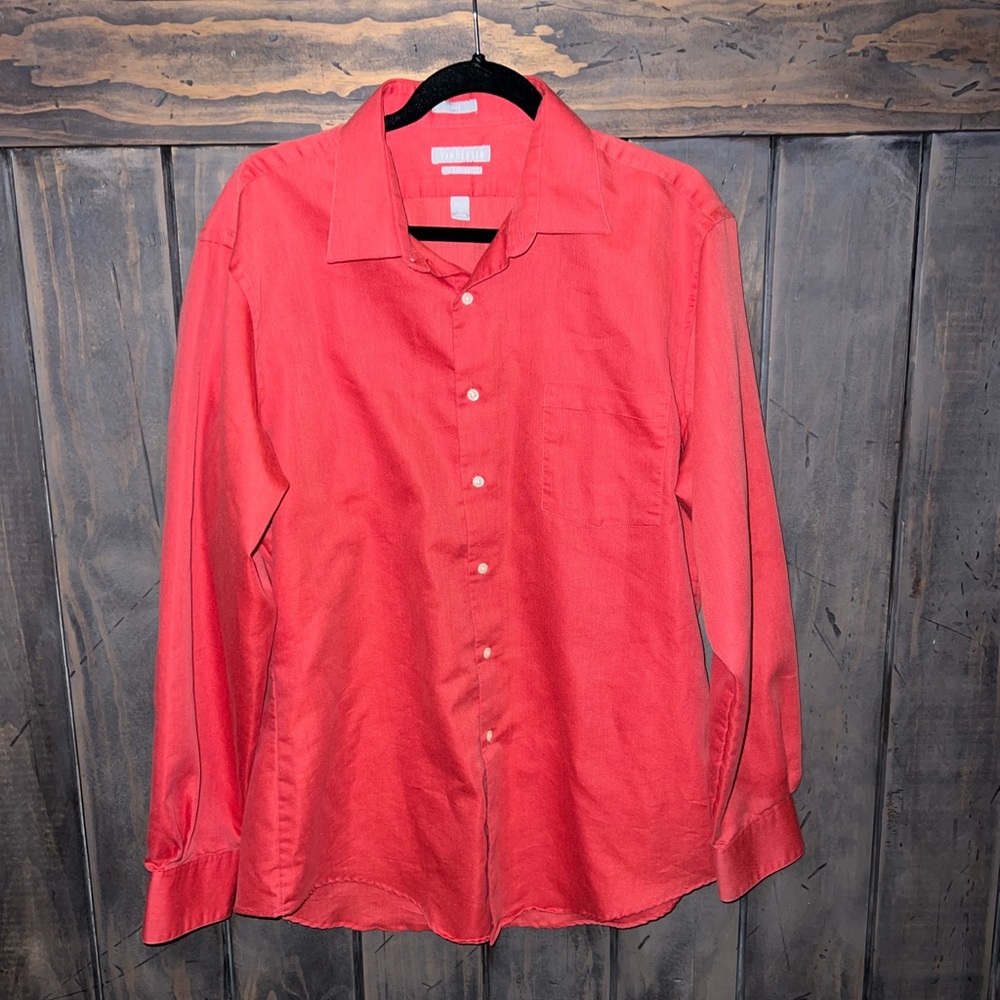Van Huesen button down dress shirt 17 34/35